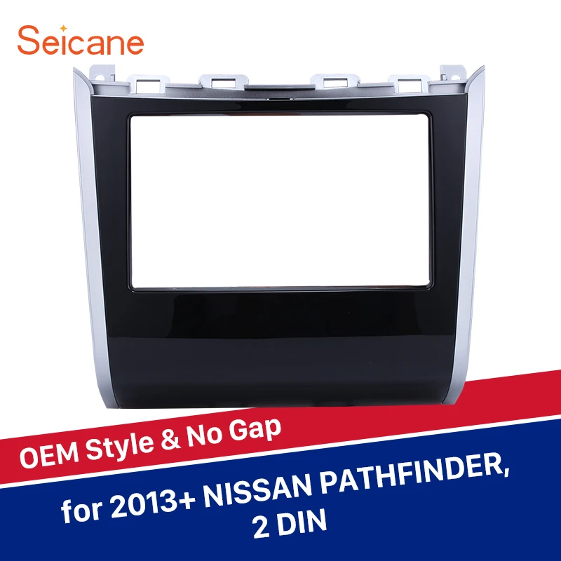 Автомагнитола Seicane 2 Din OEM стиль стерео панель комплект для 2013 + NISSAN PATHFINDER без