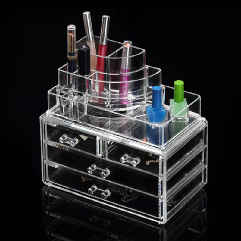 Новое поступление хранение для принадлежностей дизайна ногтей чехол черные