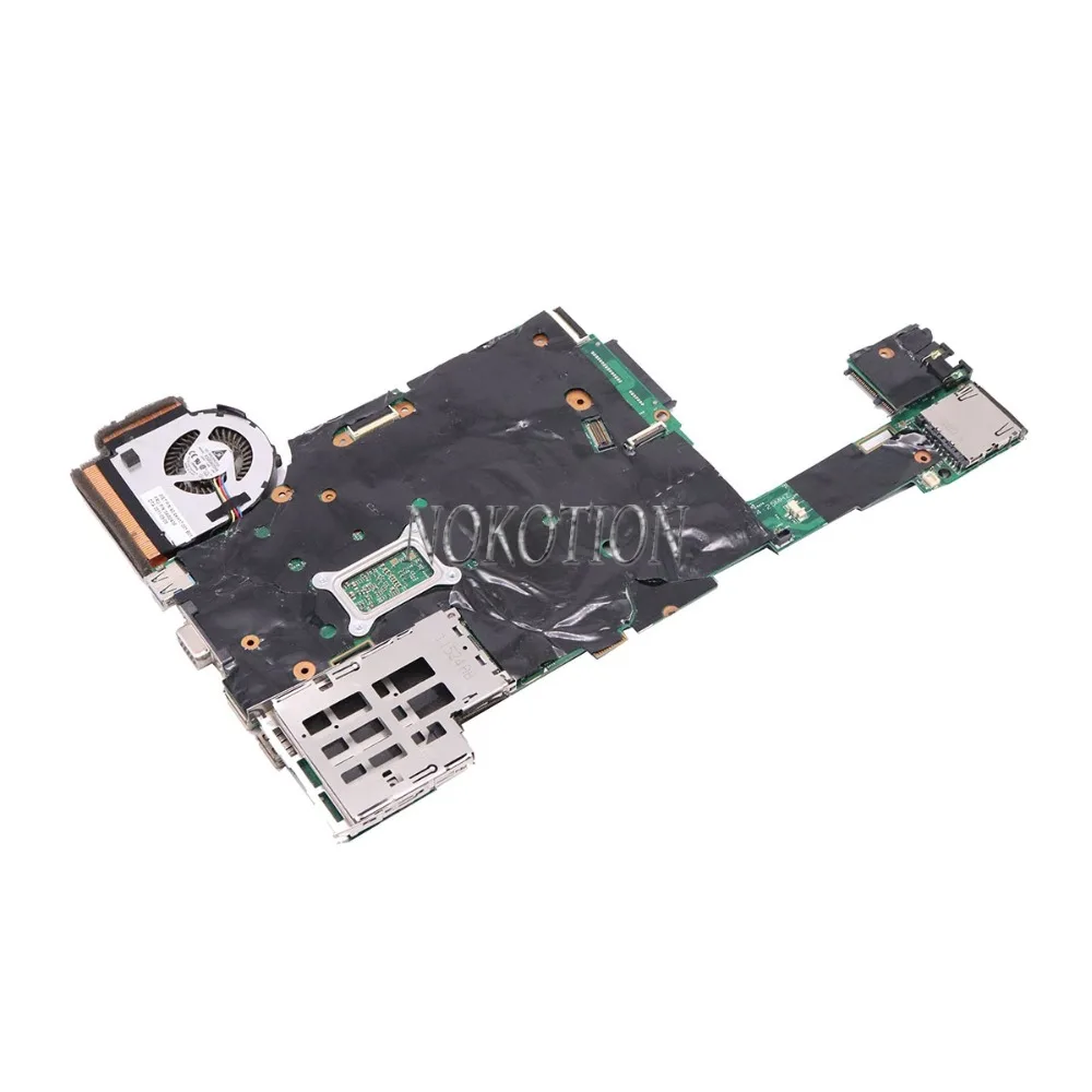 Материнская плата NOKOTION 04W3386 04W0688 04Y1834 04W0689 для ноутбука Lenovo ThinkPad x220 i7-2640M 2 80 ГГц