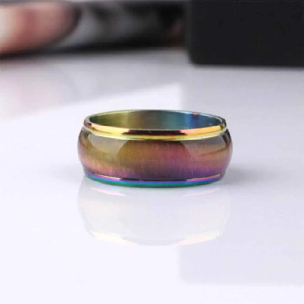 Stainless Steel Colorful Ring Boutique Men And Women | Украшения и аксессуары