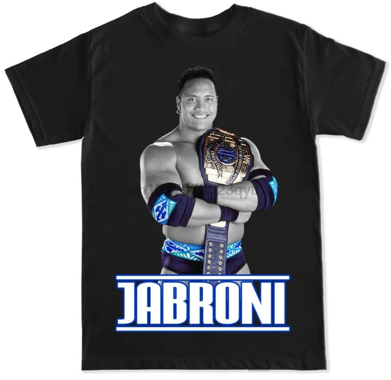 JABRONI THE ROCK TBT Профессиональный РЕСЛИНГ Дуэйн Джонсон тренажерный зал забавные с