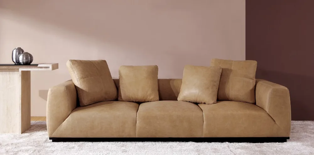 Набор современной мебели кожаный секционный диван мебель для дома гостиная