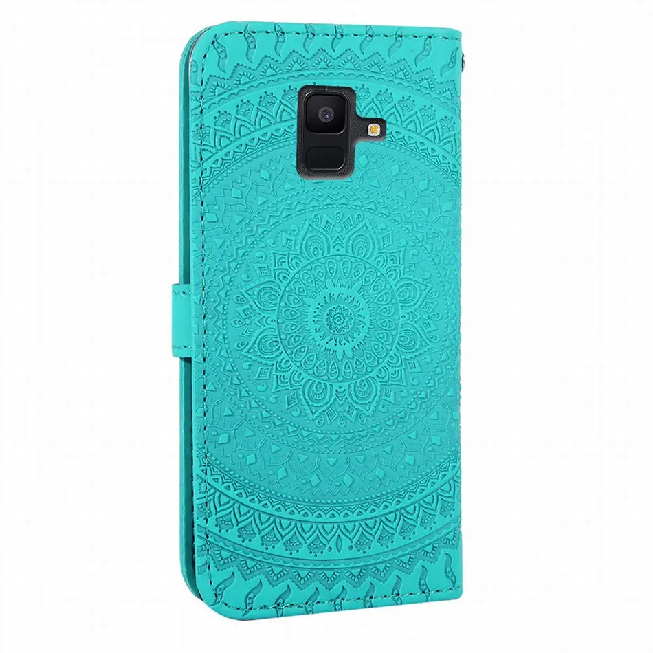 Цветком дурмана и книга Капа чехол для samsung Galaxy A50 A60 A70 A6 A7 A8 плюс J6 Prime J4 Plus J3 J730 J530 J330 A320 A520 E22F