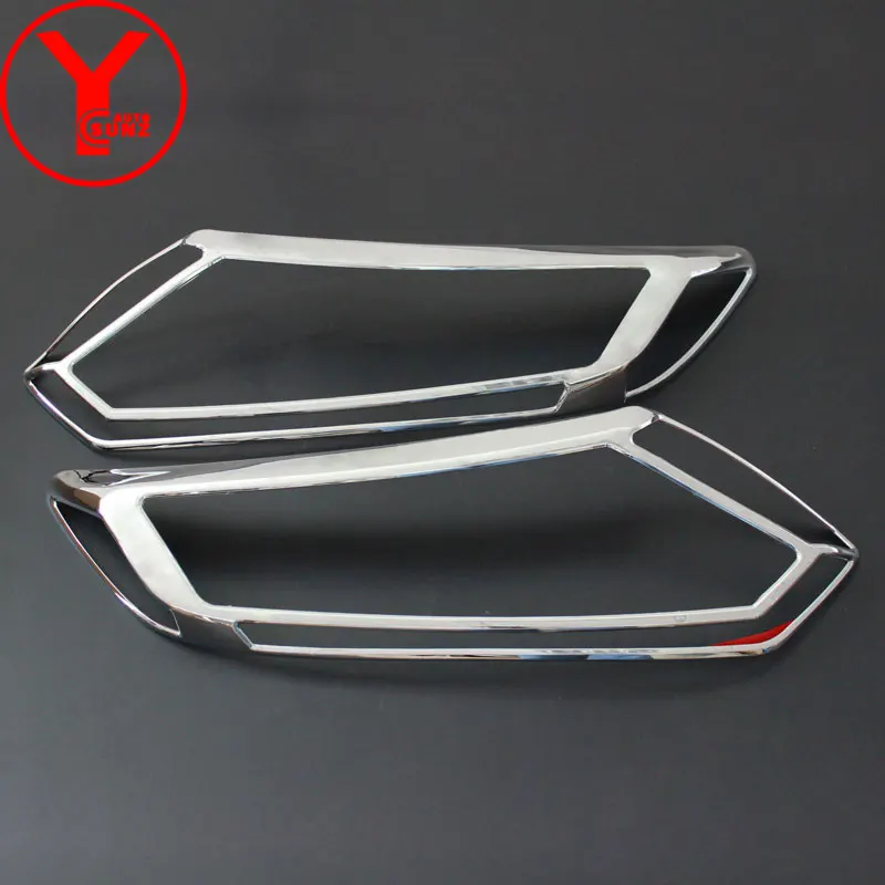 YCSUNZ хромированная крышка фары для nissan x-trail t32 rogue Запчасти для nissan x trail t32 аксессуары лампа