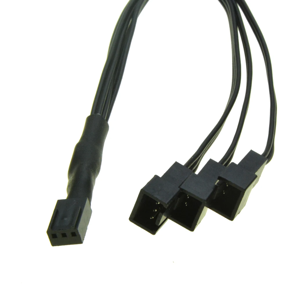 Удлинительный кабель для вентилятора 12 В 3Pin PWM 1-3 способа подачи питания