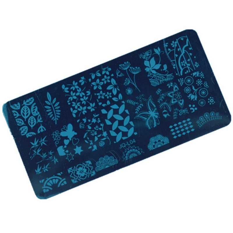 Стемпер для дизайна ногтей из нержавеющей стали 2 шт. гелевые полировальные