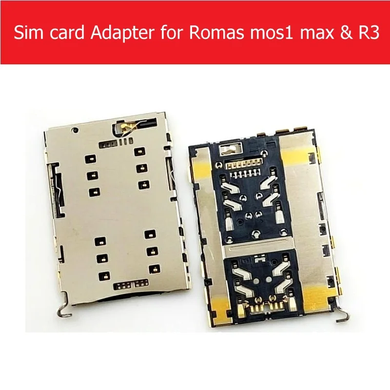 100% оригинальный адаптер для Sim карты Ramos Mos1 Max разъем R3 замены|adapter for sim cards|adapter
