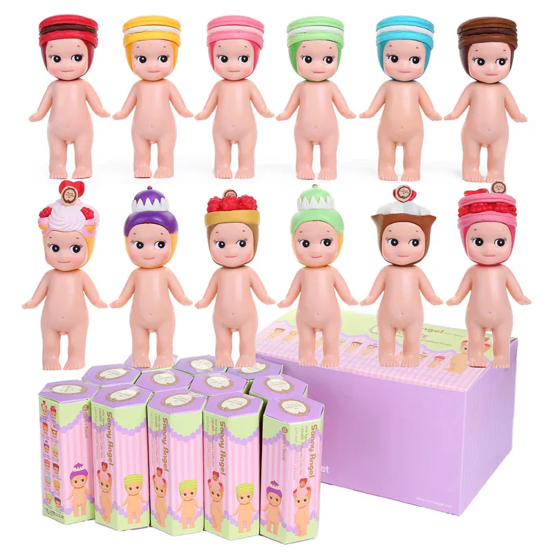 Новый оригинальный 12 шт./лот Sonny Angel Kewpie кукла 7 5 см ПВХ Мини Фигурка Симпатичные