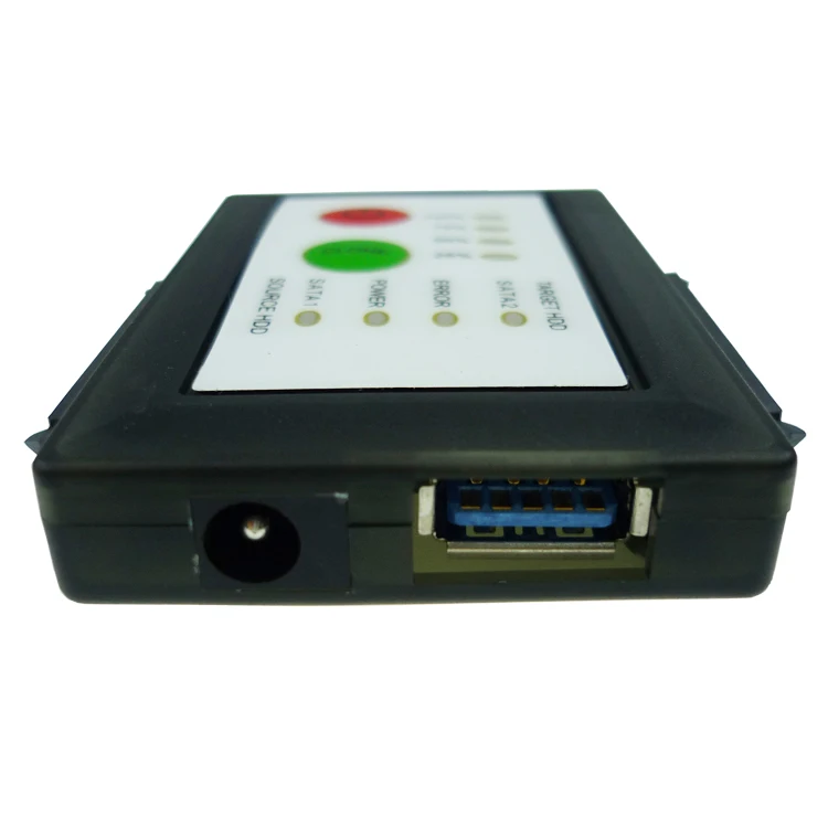 Двойной SATA2.0 до USB3.0 ключ Поддержка SATA HDD CD-ROM CD-R поддержка с одним касанием