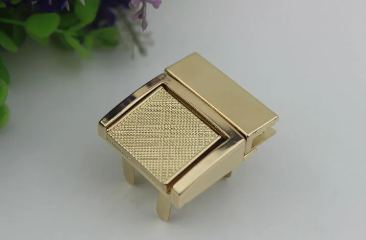 No key lock High-end Luggage hardware accessories Golden die-casting twist Mortise bag Automatic | Багаж и сумки