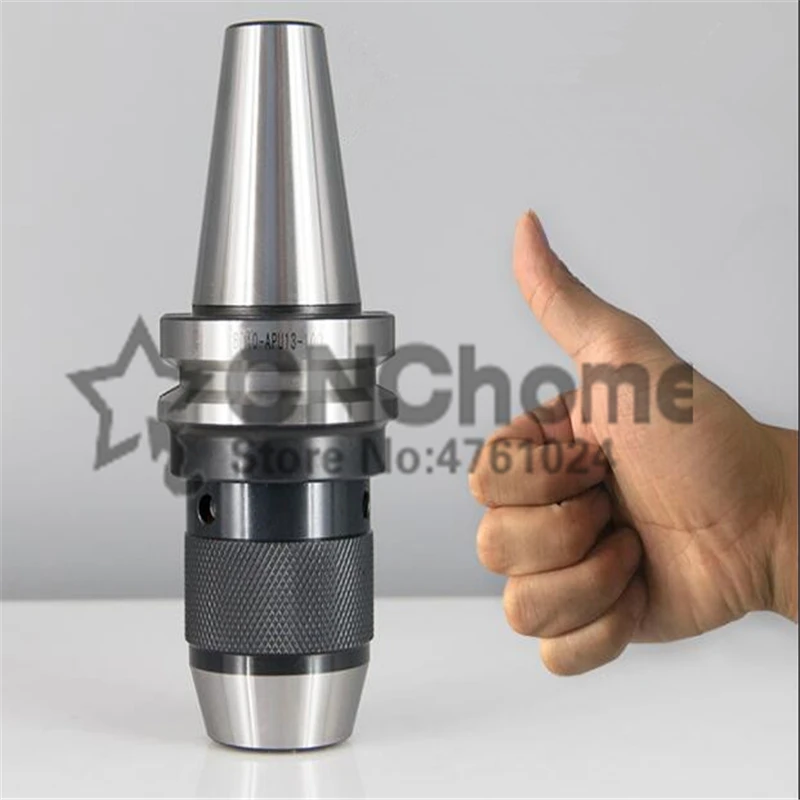 BT30 APU16 Range:1-16mm Integrated keyless self tight Drill chuck for milling lathe APU13 Range:1-13mm | Инструменты