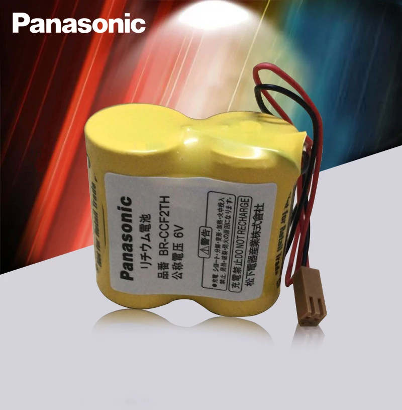 Panasonic оригинальный 10 шт./лот BR CCF2TH батарея с w/Американская классификация проводов