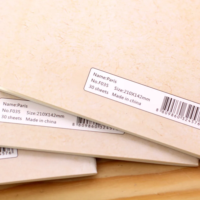 2 шт. Корейская канцелярская серия Париж 32K ретро Книга-блокнот оптовая продажа 13