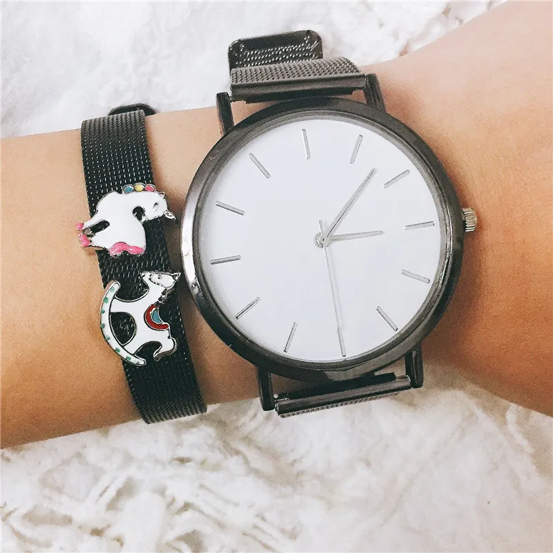 Vinnie дизайн ювелирные изделия из нержавеющей стали черный сетчатый Браслет с