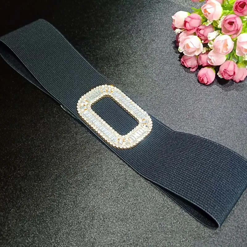 Wide Belt(6cm) Новое платье для латинских танцев, женское черное платье с открытой спиной, Дамское Платье для танго, бальных танцев, Фламенго, сальсы, костюмы для латинских танцев, танцевальное платье BL1300 - Цвет: Wide Belt(6cm)