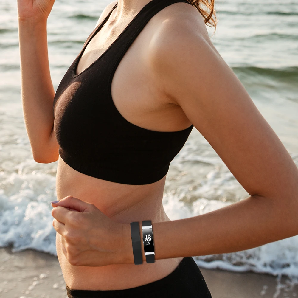 Hero Iand Оригинальные кожаные Наручные Браслеты Для Fitbit Inspire/Inspire Hr полосы двойной обёртки Кожаный Браслет для Fitbit Inspire ремешок
