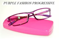 clara vida 2018 new design women purple progressive with case high quality multifocal bifocal reading glasses 1 1 5 to 4 add