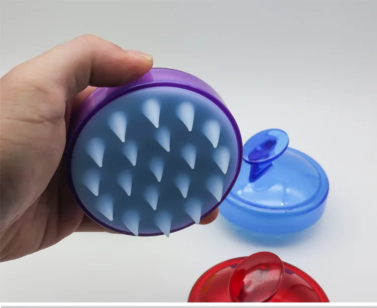 Спа щетка для волос силиконовый шампунь широкая зубная расческа гребень мытья