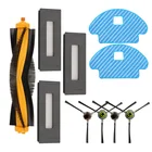 4 х боковые щетки + 3x фильтр + 1 главный валик щетки + 2 х тряпка для швабры Для Ecovacs Deebot OZMO 930 аксессуары для робота-пылесоса