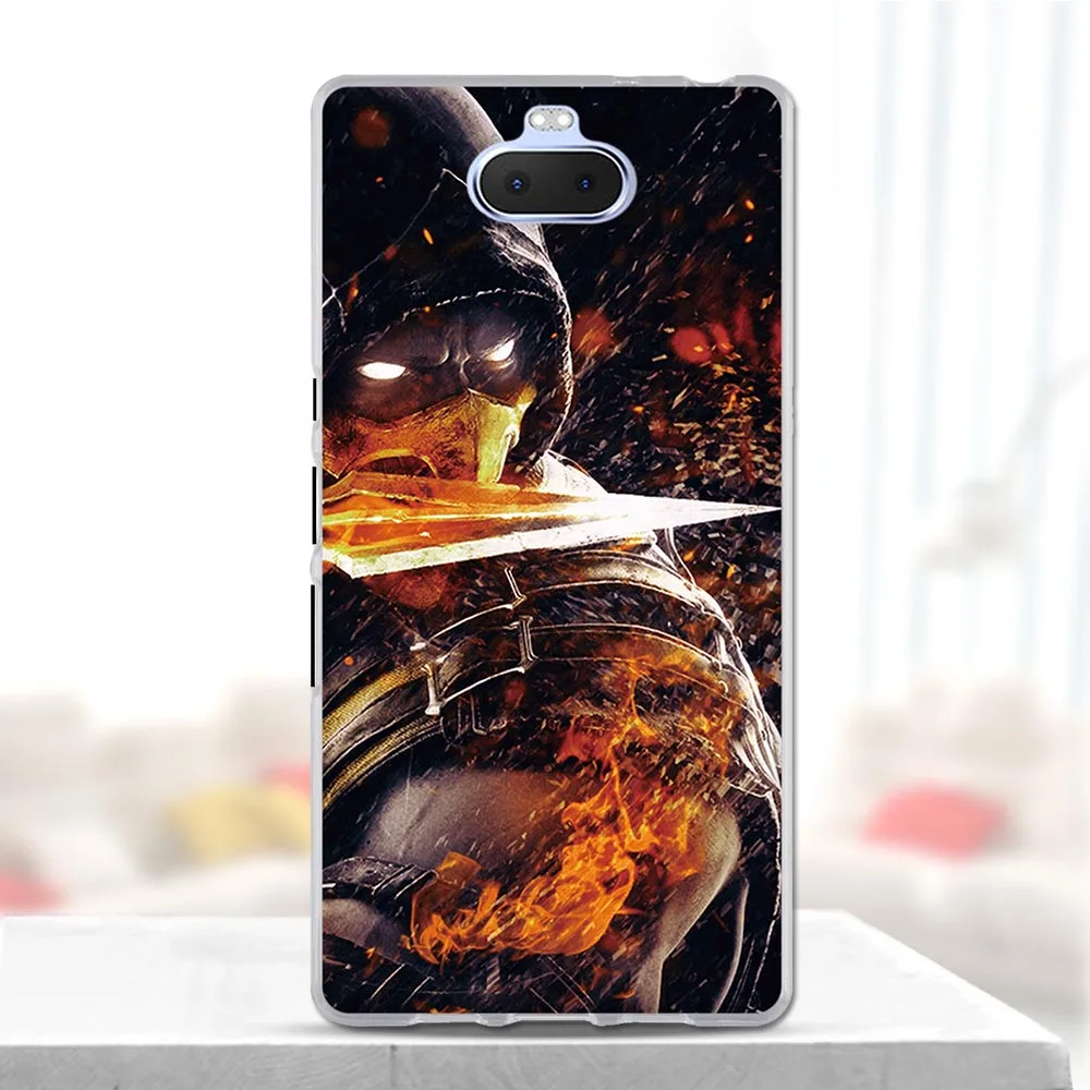 Чехол для Sony Xperia 10 Plus мягкий силиконовый 3d милый чехол чехлы | Мобильные телефоны
