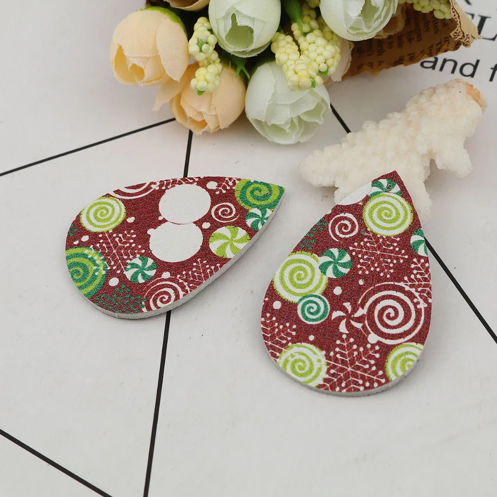 Doreen Box/Новые Подвески из искусственной кожи разноцветные геометрические
