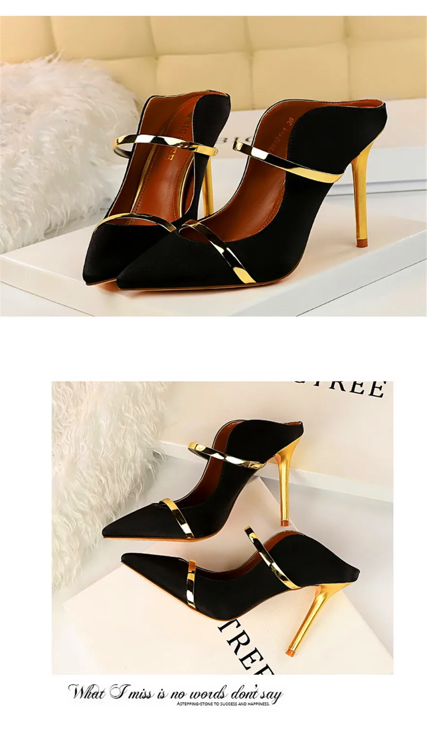 7 Colors Solid Silk Women Slippers Pointed Toe Outdoor Sandals High Heels Woman Sexy Party Show Thin Ladies Shallow Summer Shoes