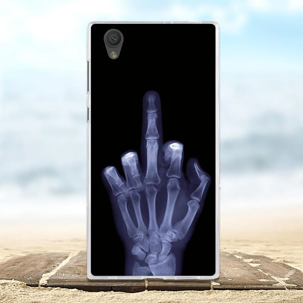 Чехол для Sony Xperia L1 G3311 G3312 G3313 мягкий силиконовый чехол из ТПУ чехлы L 1 телефонов 3D