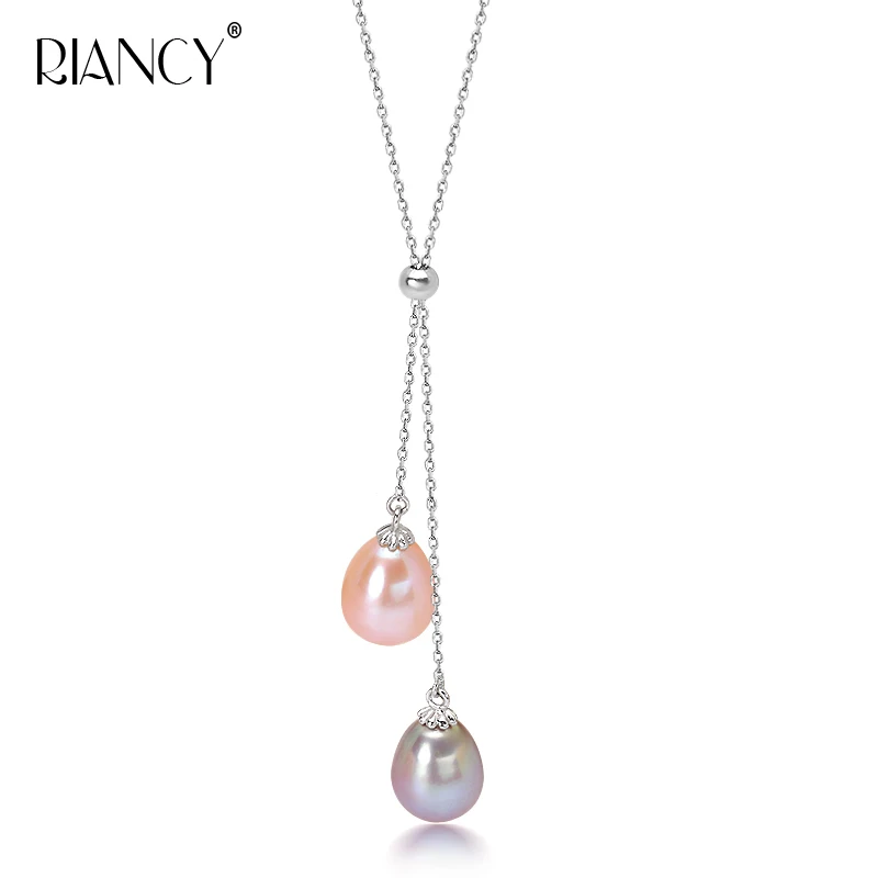 Женское ожерелье из серебра 925 пробы с жемчугом|jewelry necklace pendants|jewelry pendantjewelry fashion |