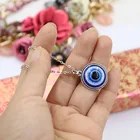 Турецкий символ злого голубого глаза ожерелье подвеска хрустальные бусины кулон для женщин мужчин Назар Турецкая бижутерия Арабский исламский талисман на удачу