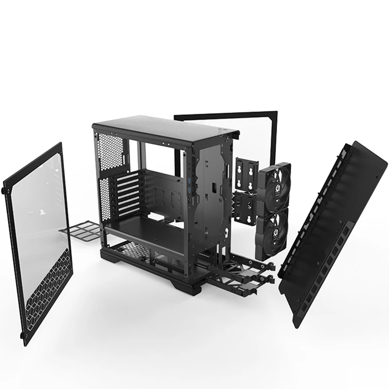 PHANTEKS MG(metallicgear) NEO 510 ATX чехол для компьютера(светильник RGB поддерживает водяное охлаждение 280