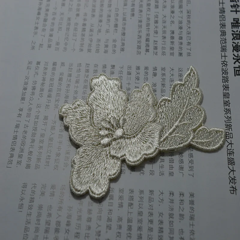 (2 шт./лот) 2 вида цветных нашивок в китайском стиле свадебные кружевные нашивки с