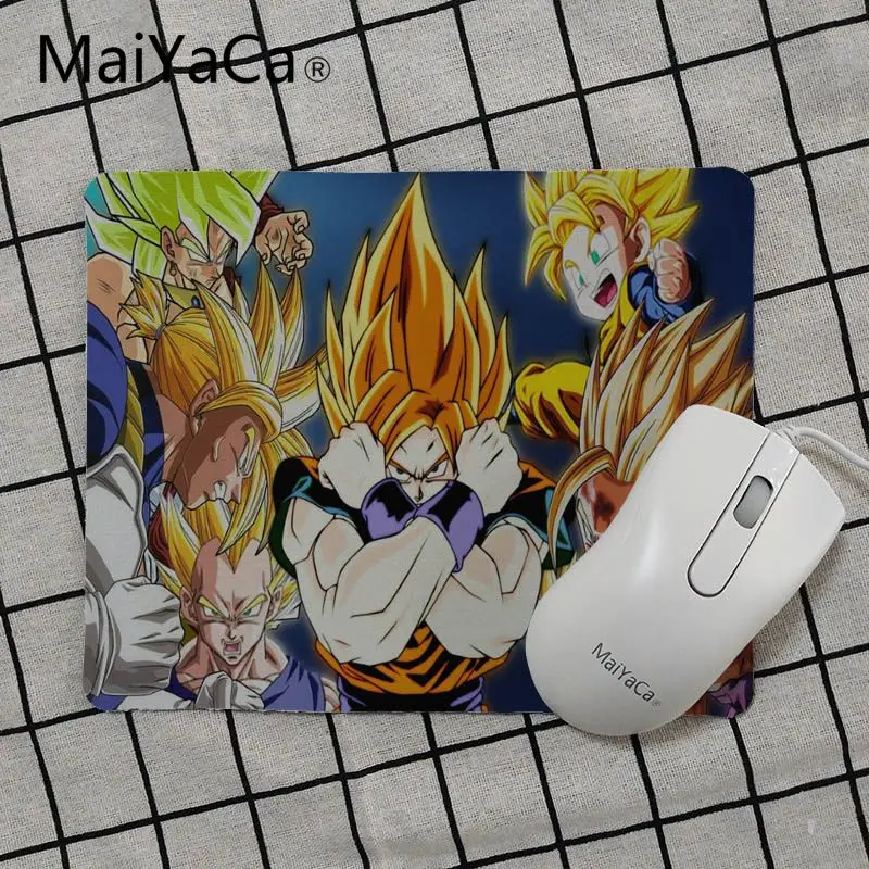 No Lock Edge18x22cm MaiYaCa сильный Comics Dragon Ball маленький коврик для мыши ПК компьютерный коврик резиновый ПК компьютерный игровой коврик для мышки с аниме коврики для мыши Настольный коврик - Цвет: No Lock Edge18x22cm