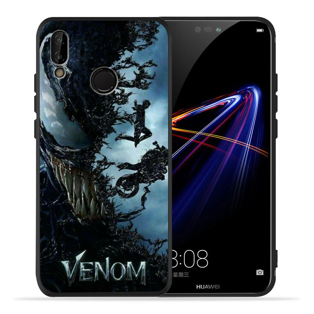 Чехол для huawei P20 Lite P30 Pro P10 Lite P8Lite P9Lite чудо-яд Дэдпул Человек-паук Мягкий чехол для huawei P Smart