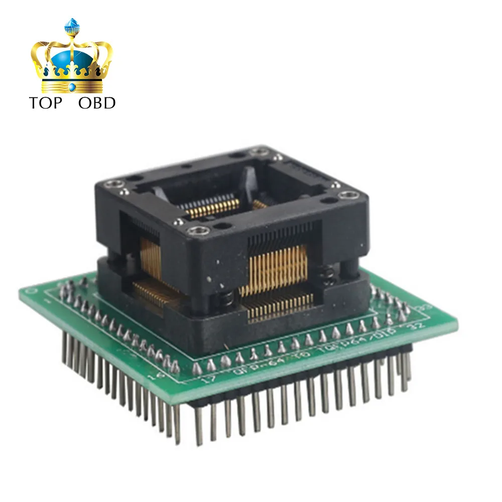 HC05 HC08 QFP64 адаптер для ETL программиста и XPROG M работает вместе с M|etl programmer|programmer