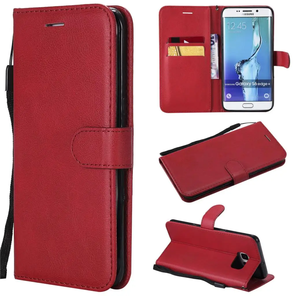 Кошелек чехол для samsung Galaxy S6 S 6 G920F G920FD G920I G920W8 Обложка Магнитный Флип слота случаи