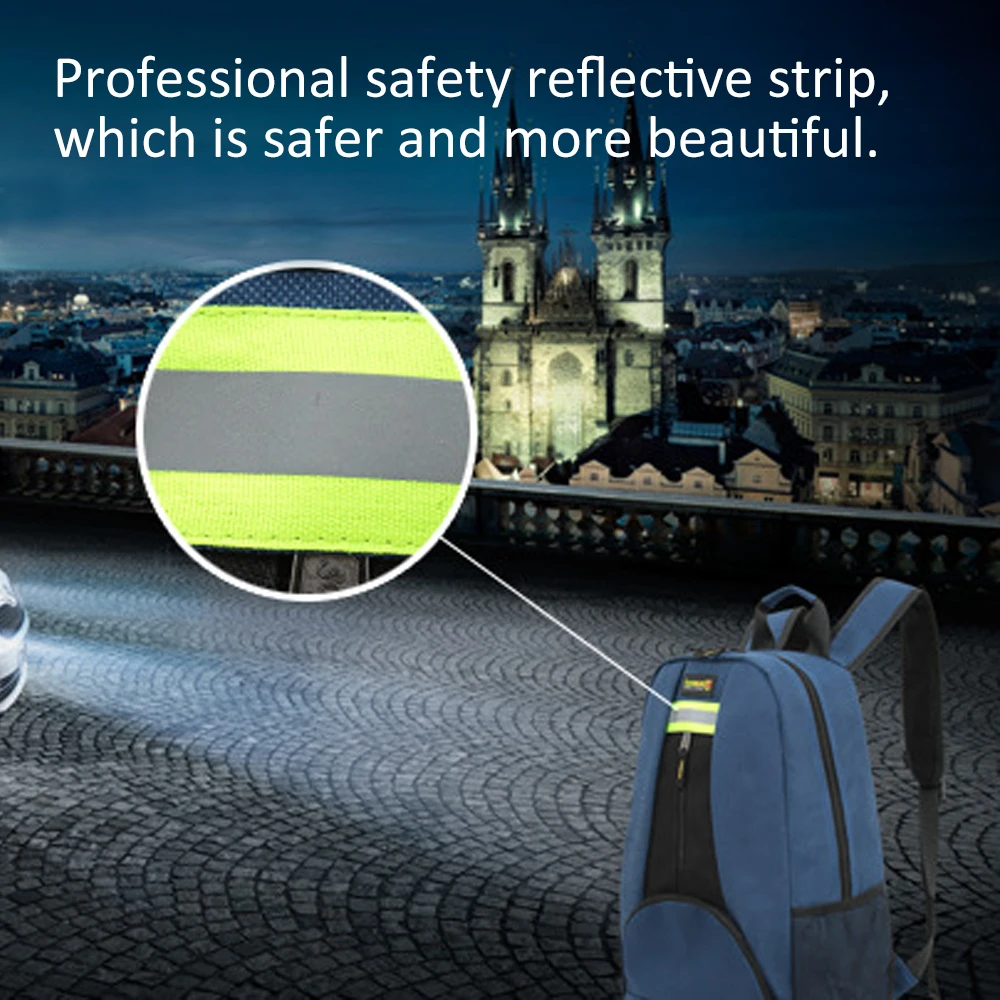 Рюкзак multitul на плечо утолщенная Водонепроницаемая износостойкая ткань Оксфорд