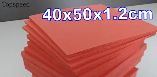 2 шт 12 мм толстый термопресс машина силиконовый коврик 50x40 см высокая термостойкость для теплопередачи сублимации