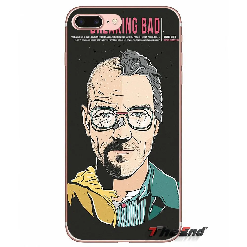 For iPhone X 4 4S 5 5S 5C SE 6 6S 7 8 Plus Samsung Galaxy J1 J3 J5 J7 A3 A5 2016 2017 Breaking Bad Let's Cook Silicone TPU Case |