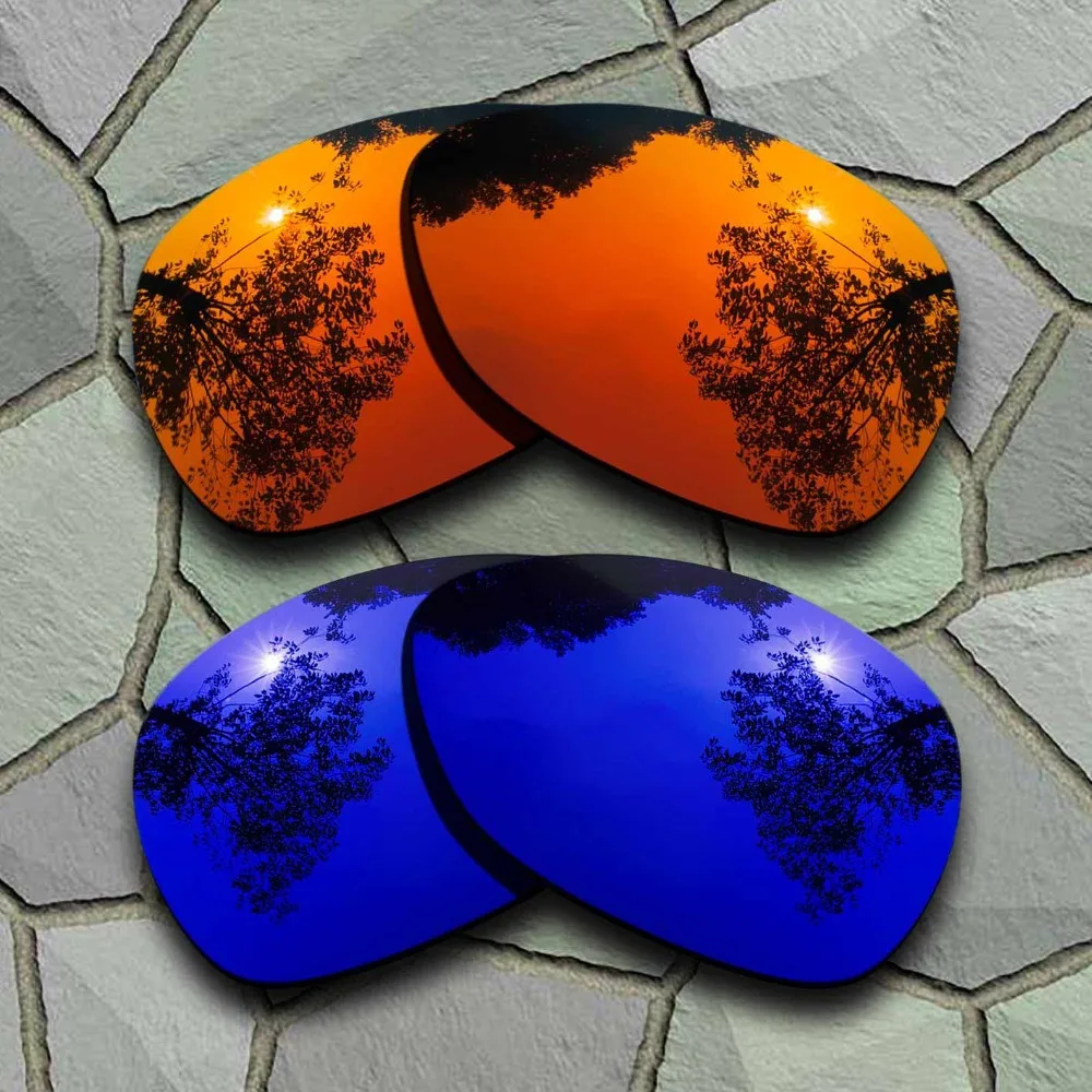 Сменные поляризационные линзы для солнцезащитных очков Oakley Crosshair 2012 красные