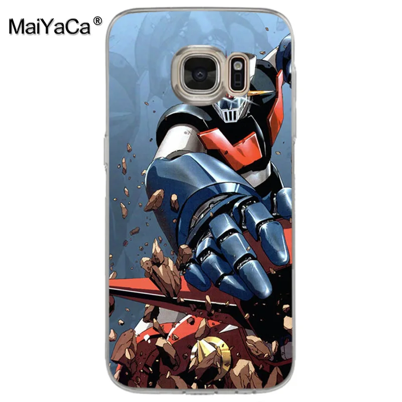 Мягкий чехол из ТПУ MaiYaCa Mazinger Z Amazing landscape для samsung galaxy s8 s7 edge s6 plus s5 s9 | Мобильные