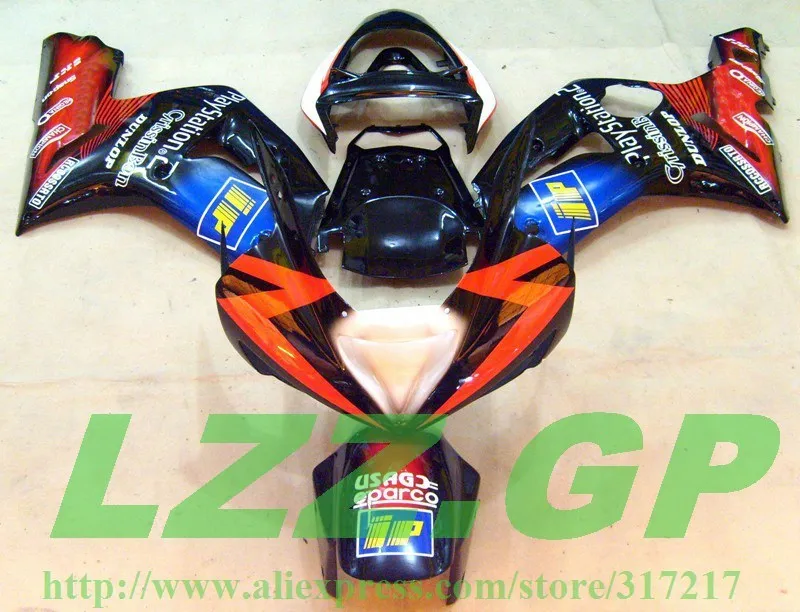 

Pre_drilled fairing kit FOR NINJA ZX 6R 636 03 04 ZX-6R 03-04 ZX6R 2003 2004 ZX 6R 03 04 ABS fairings & S6TT LZZ.GP