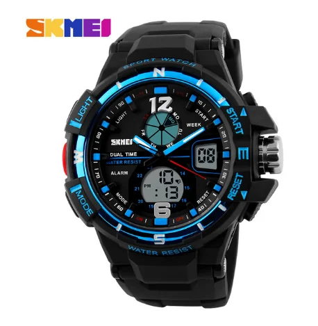 SKMEI G Digital Fashion Style-Men's Military Sport Watches Army Military Wrist Watch sport Quartz Watch - Цвет: A