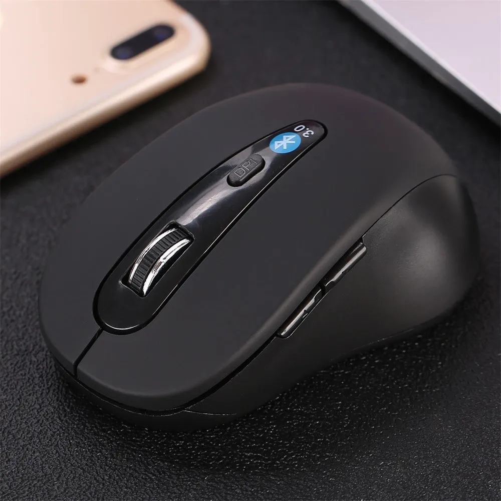 Bluetooth 3.0 Wireless Mouse Mini 6D 1600DPI Pro Gamer Computer Wireless Optical Gaming Mouse Mice for Laptop 90214