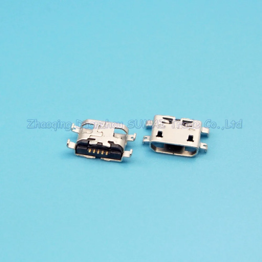 Бесплатная доставка 300 шт./лот Новый Micro 5p usb гнездовой разъем 4 ножной 5-контактный