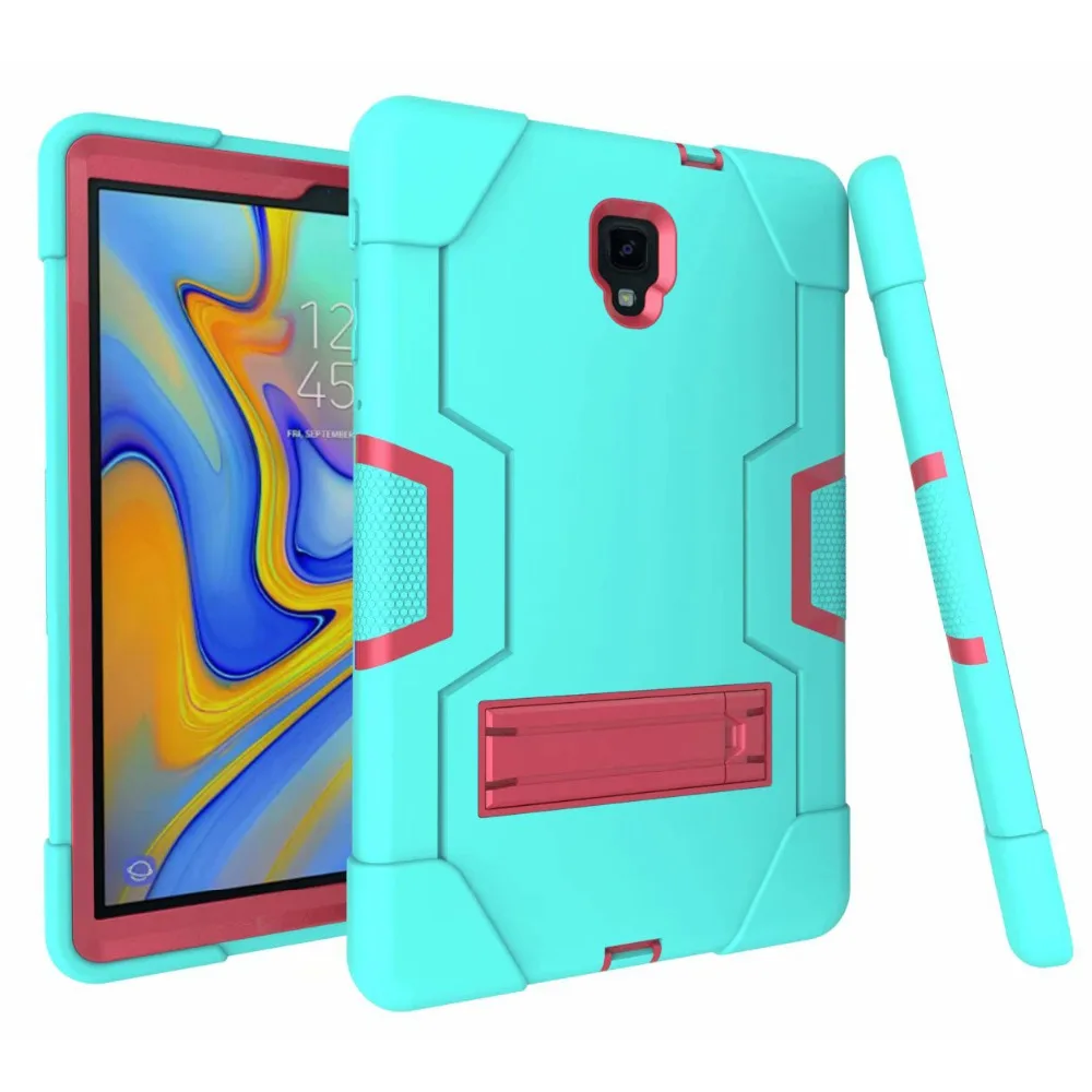 Детский безопасный силиконовый + PC чехол с подставкой для Samsung Galaxy Tab A A2 10 5 дюймов