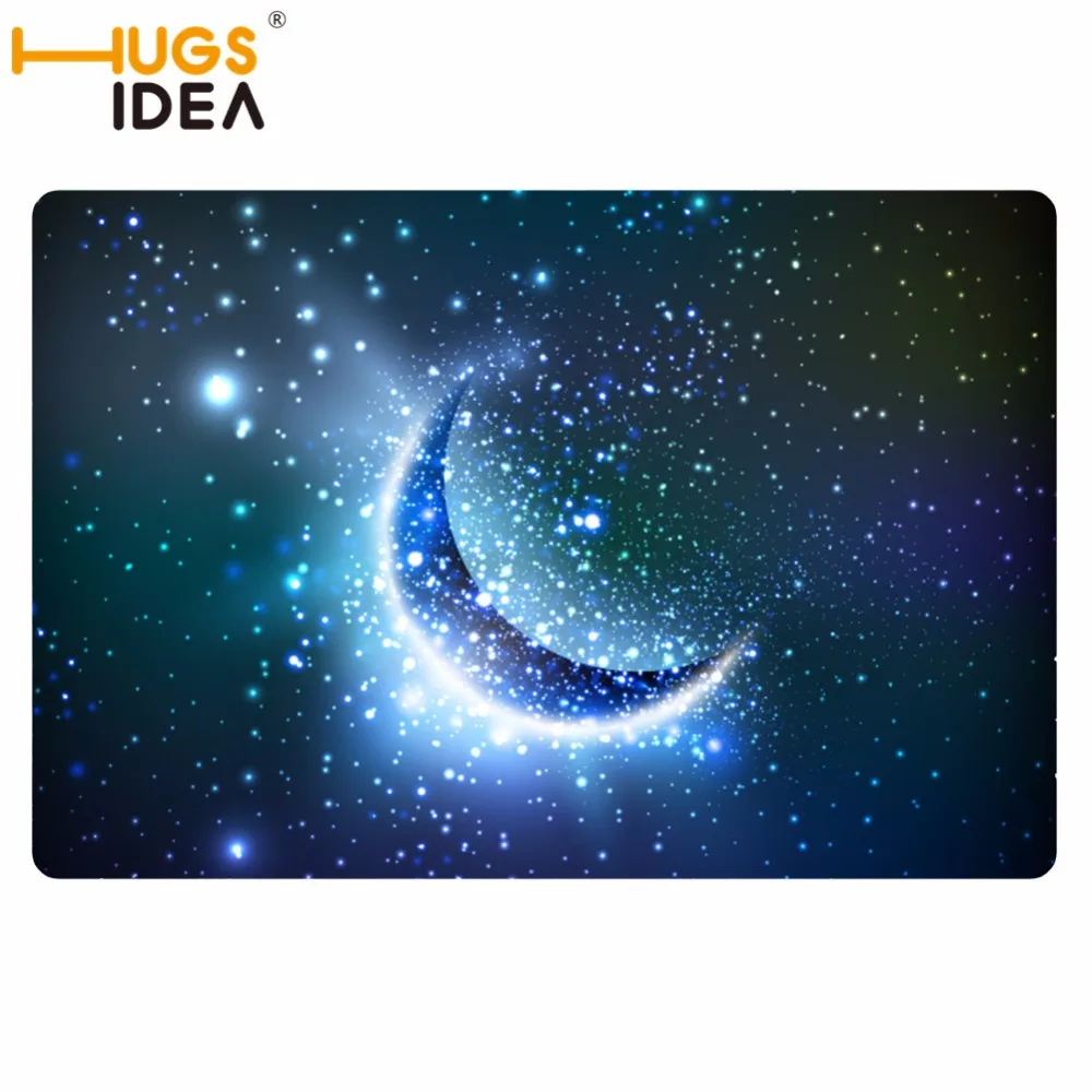 HUGSIDEA Galaxy Star коврики с принтом для гостиной прихожей резиновый коврик двери на