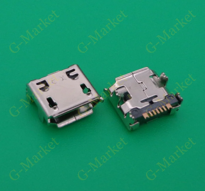 1000 шт./лот для разъема Micro USB зарядки телефона Samsung 7562 I9130 i9250/E329/S5360/GB70 |