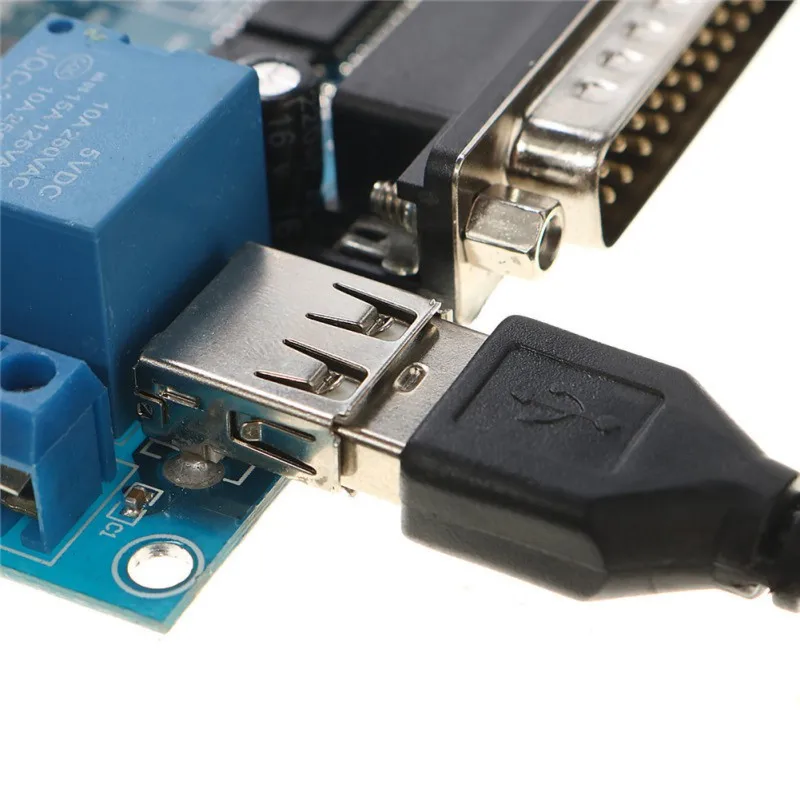 USB 5 осевой интерфейс с ЧПУ для управления шаговым двигателем MACH3 плата
