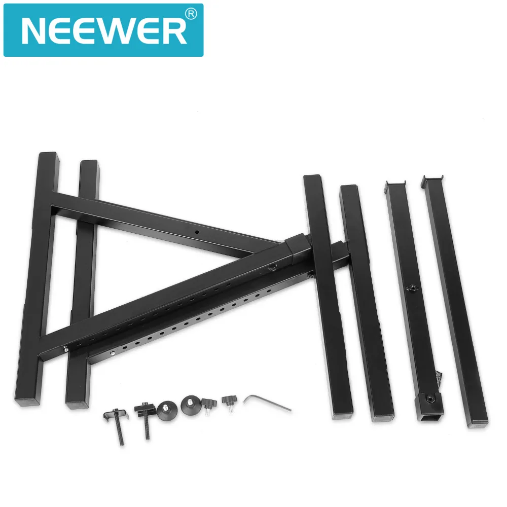 Подставка для клавиатуры Neewer Heavy Duty Z-style с регулируемой высотой 23,2-35," /59-90 см и регулируемой шириной 24,6-40,9"/62,6-104 см