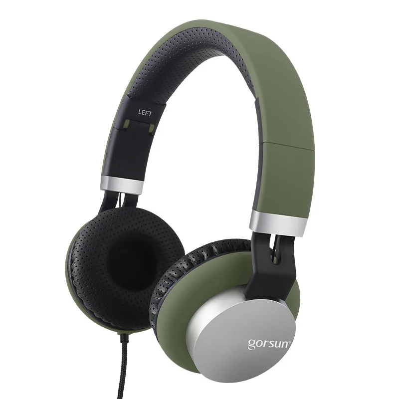 GS789 Проводные Игровые наушники Регулируемая складная гарнитура над ухом Hifi 3D стерео музыка